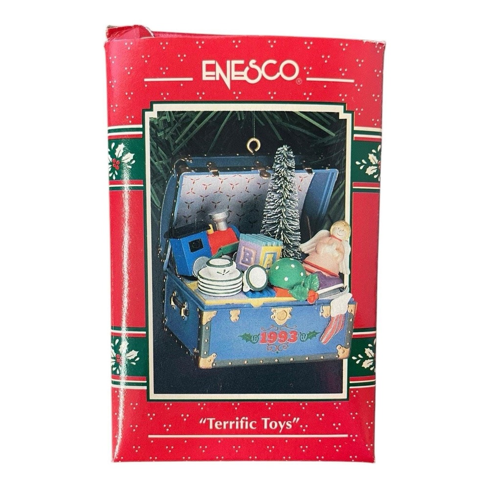 Enesco Terrific Toys Toy Chest Treasures 4th‎ Issue Ornament